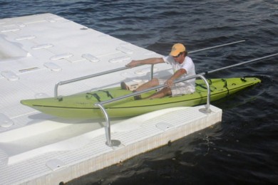 SportPort Kayak Dock with Rails